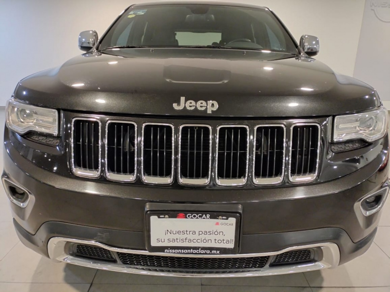 Jeep Grand Cherokee  5 pts. Limited Lujo, V6, 3.6l, TA, piel, QC, GPS, f. bixenón, RA-20 2016